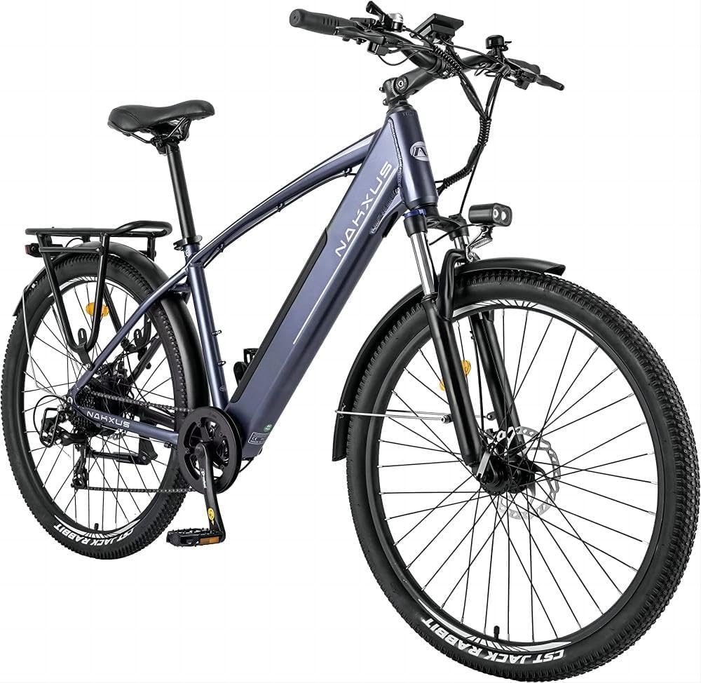 61YYCG-MfeL._AC_SL1000 27M204 E-Bike, Elektrofahrrad 27.5'' Trekkingrad E-Cityrad mit 36V 13Ah Lithium-Akku für Lange Reichweite bis 100KM, 250W Motor, EU-konformes mit App