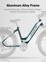 E Bike, Elektrofahrrad 48V 20Ah, 25 km/h Pedelec, 80–150 km Reichweite, E-Mountainbike mit LCD-Display, APP & NFC, Elektrisches Fahrrad für Damen und Herren