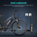 HITWAY 27,5"/28" E Bike, Elektrofahrrad Trekkingrad E-Bike Herren Damen mit 36V 13AH Akku, 250W Hinterradmotor/Mittelmotor, E-Fahrrad mit 7-Gang, Pedelec Citybike EBike für Erwachsene