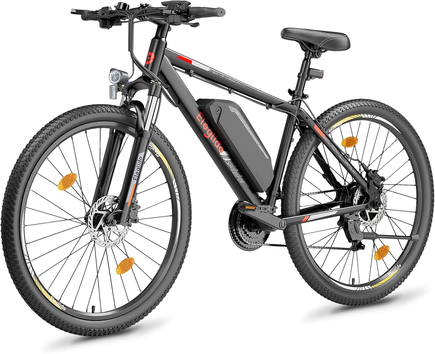 71MJ1u8P2GL._AC_SL1500 Eleglide E Bike, 27,5/29 Zoll E-Bike Herren Damen mit Hydraulische Scheibenbremse, 36V 18Ah Akku, Reichweite bis zu 150 KM, Offroad E-Mountainbike, 21 Gänge Elektrofahrrad, Mopride 2