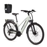 DERUIZ Quartz E-Bike Damen 28 Zoll Tiefeinsteiger, 8-Gang, 48V 13.4Ah Akku, bis zu 161 km, 55Nm Drehmoment, Hydraulische Scheibenbremsen, App, City & Trekking Elektrofahrrad für Damen & Herren