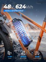 VARUN E Bike, 26 x 4.0 Zoll Ebike Herren mit 85Nm 250W Motor, 48V 18AH /13AH Akku, bis 100-150km Reichweite, 5 PAS LCD-Display, 25km/h, 7 Gang, Offroad E-Bike Fatbike für alle Geländearten