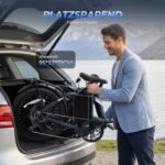 Touroll S3 Pro E-Bike Klapprad mit 1296Wh Akku, 65km-195km Reichweite, 20''x3.0'' Fat Tire Elektrofahrrad Herren Damen, 250W Motor, 50Nm Drehmoment, Ebike mit Gepäckträger, StVZO Konfor
