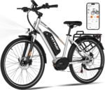 HITWAY 27,5"/28" E Bike, Elektrofahrrad Trekkingrad E-Bike Herren Damen mit 36V 13AH Akku, 250W Hinterradmotor/Mittelmotor, E-Fahrrad mit 7-Gang, Pedelec Citybike EBike für Erwachsene