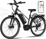 HITWAY 27,5"/28" E Bike, Elektrofahrrad Trekkingrad E-Bike Herren Damen mit 36V 13AH Akku, 250W Hinterradmotor/Mittelmotor, E-Fahrrad mit 7-Gang, Pedelec Citybike EBike für Erwachsene