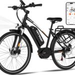 HITWAY 27,5"/28" E Bike, Elektrofahrrad Trekkingrad E-Bike Herren Damen mit 36V 13AH Akku, 250W Hinterradmotor/Mittelmotor, E-Fahrrad mit 7-Gang, Pedelec Citybike EBike für Erwachsene