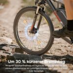 Eleglide E Bike, 27,5/29 Zoll E-Bike Herren Damen mit Hydraulische Scheibenbremse, 36V 18Ah Akku, Reichweite bis zu 150 KM, Offroad E-Mountainbike, 21 Gänge Elektrofahrrad, Mopride 2